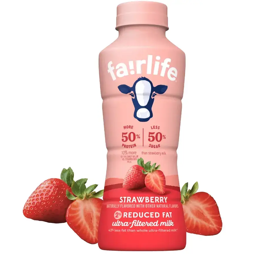 fairlife Strawberry 2% Ultra-Filtered Milk 14oz